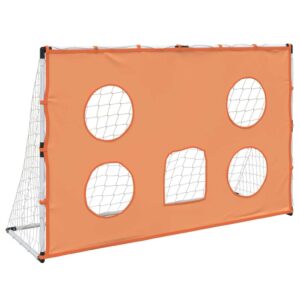 vidaXL Kids Football Goal w/ Mat & Ball