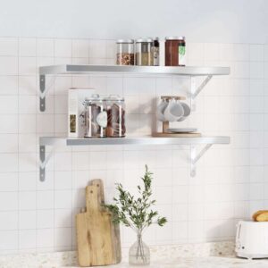 vidaXL Wall Shelves 2pcs 75x30cm