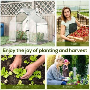 Outsunny Walk-In Greenhouse