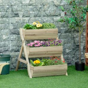 Outsunny 3 Tier Raised Garden Bed