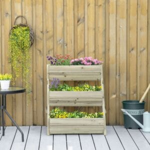 Outsunny 3 Tier Raised Garden Bed