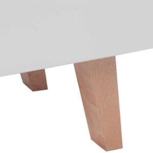 vidaXL TV Stand MDF High Gloss White