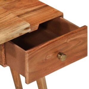 vidaXL Bedside Table Solid Acacia Wood