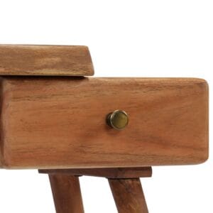 vidaXL Bedside Table Solid Acacia Wood