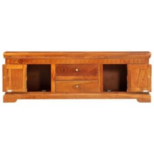 vidaXL TV Cabinet Solid Acacia Wood