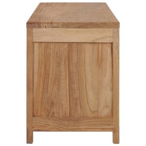vidaXL TV Cabinet Solid Teak Wood