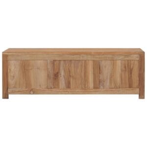 vidaXL TV Cabinet Solid Teak Wood