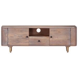 vidaXL TV Cabinet Solid Acacia Wood