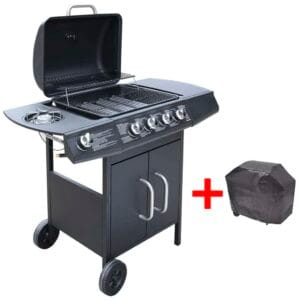 vidaXL Gas Barbecue Grill 4+1 Cooking
