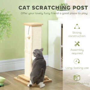 Pawhut 67cm Cat Scratching Post