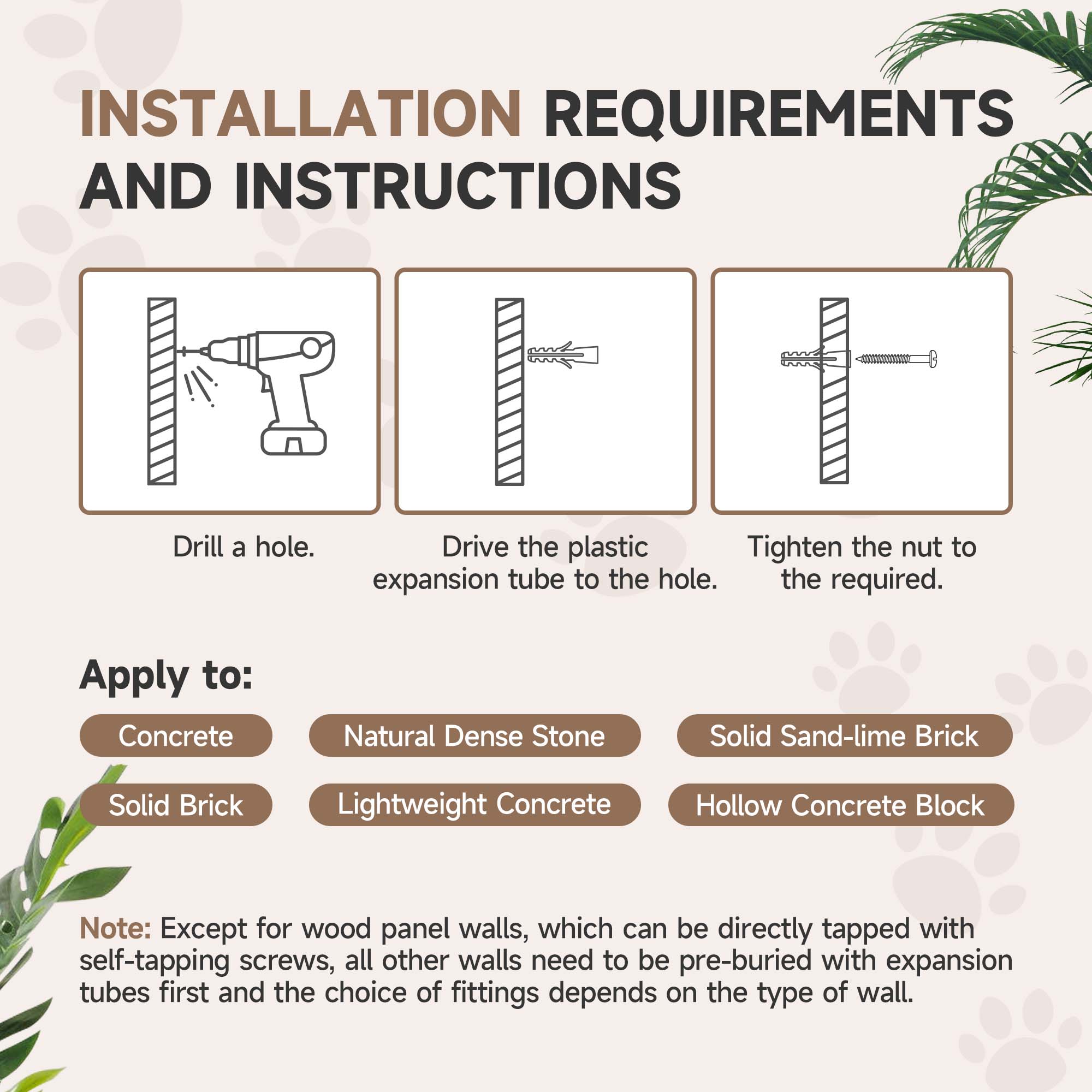 PawHut Cat Wall Shelves 3pc Corner PawHut Cat Wall Shelves 3pc Corner