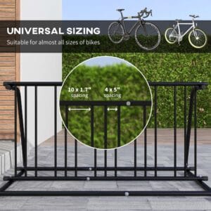 Durhand Bike Stand For 6 Bicycles