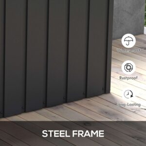 Outsunny 450L Outdoor Storage Box