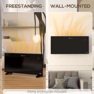 Homcom 2000W Electric Convector Heater