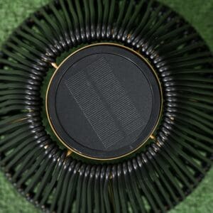 Outsunny Garden Rattan Solar Lantern