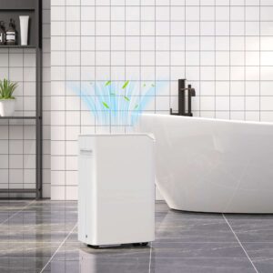 Homcom 20L/Day Small Dehumidifier