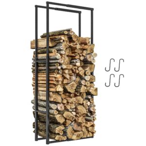 Outsunny Firewood Log Holder Metal Outsunny Firewood Log Holder Metal