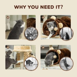 PawHut Cat Tree w/ Scratching Post