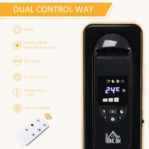 Homcom 1500W Digital Oil Filled Radiator