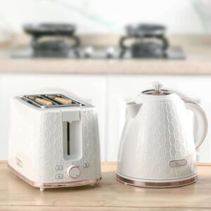 Homcom Kettle & Toaster Set 1.7L/2 Slice