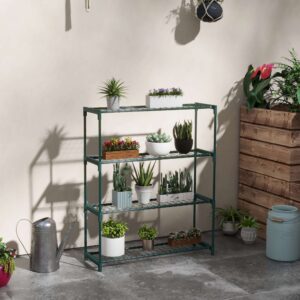 Outsunny Plant Stand 4-Tier