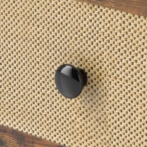 Homcom Bedside Table w/ Rattan Drawers