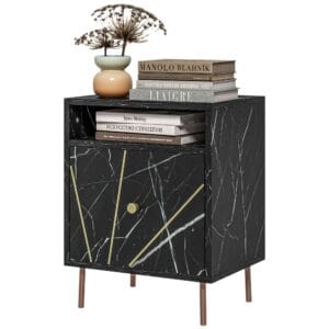 Homcom Bedside Table w/ Drawer