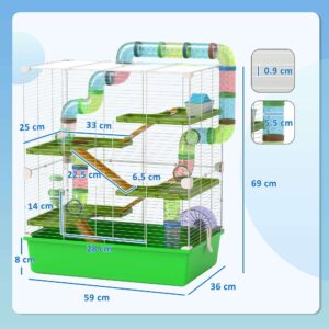 PawHut Hamster Cage Green
