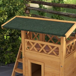 PawHut Outdoor Cat House PawHut Outdoor Cat House