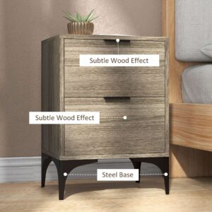 Homcom Bedside Tables Set of 2