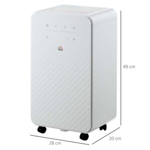 Homcom 12L/Day Quiet Air Dehumidifier