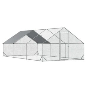 PawHut Walk In Chicken Coop 6x3x2m