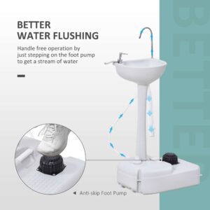 Outsunny Portable Camping Sink