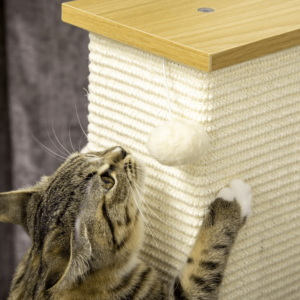 PawHut 80cm Sisal Rope Scratching Post
