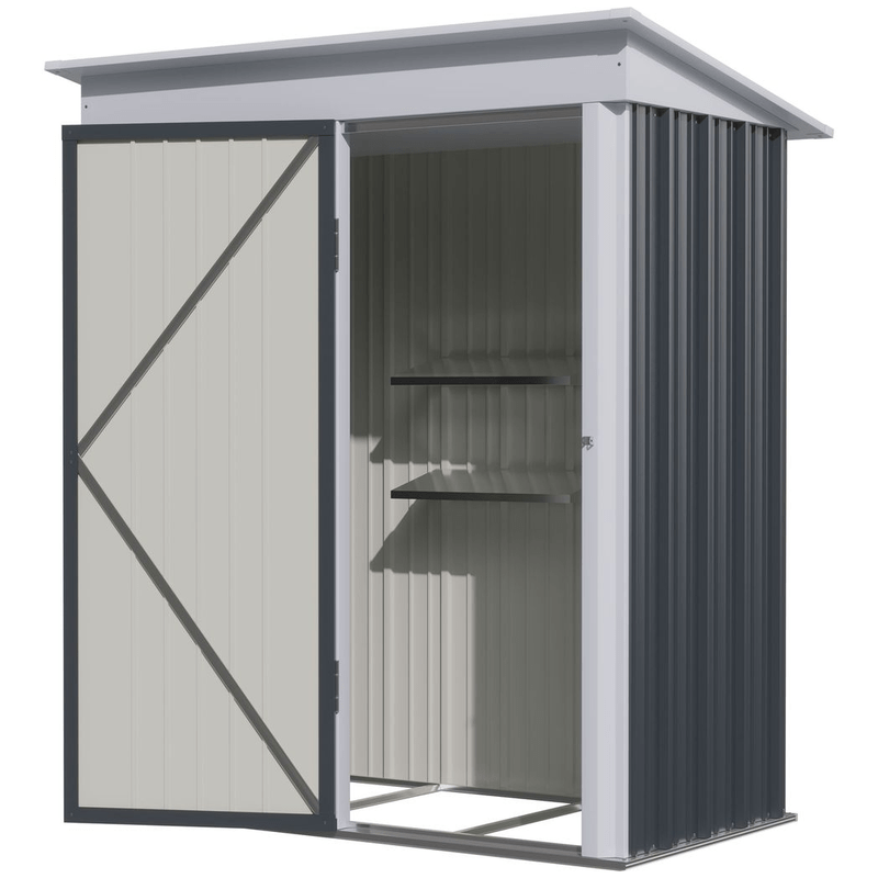 Outsunny Small Garden Shed 5 x 3ft Outsunny Small Garden Shed 5 x 3ft