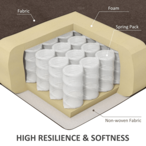 Homcom Riser and Recliner Chair Brown