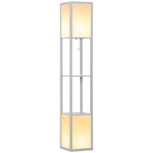 Homcom Floor Lamp with Dual Light