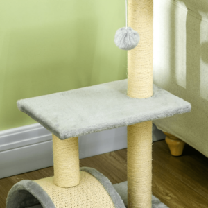 PawHut 72cm Cat Tree Light Grey