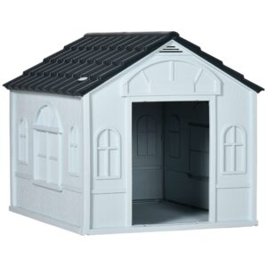 PawHut Weather Resistant Dog House PawHut Weather Resistant Dog House