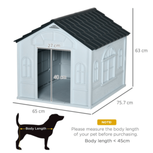 PawHut Weather Resistant Dog House PawHut Weather Resistant Dog House