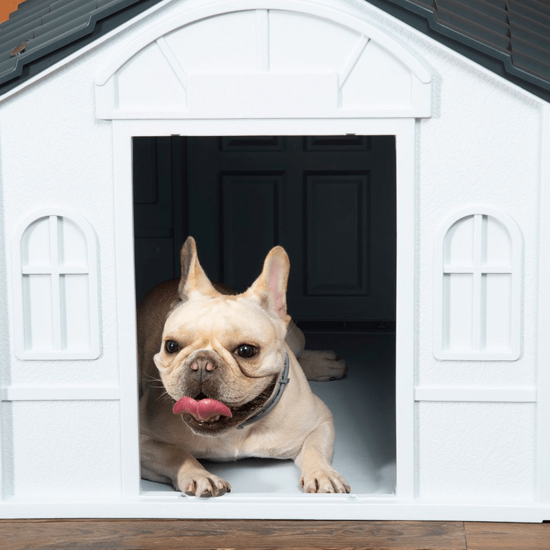 PawHut Weather Resistant Dog House PawHut Weather Resistant Dog House