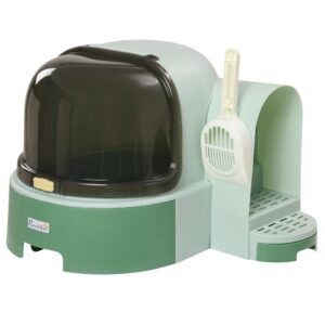 PawHut 2-In-1 Cat Litter Tray w/ Drawer
