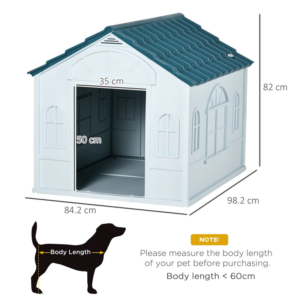 PawHut Weather-Resistant Dog House
