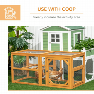 PawHut Wooden Chicken Coop