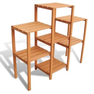 vidaXL Plant Stand Solid Fir Wood