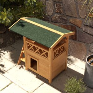 PawHut Outdoor Cat House PawHut Outdoor Cat House