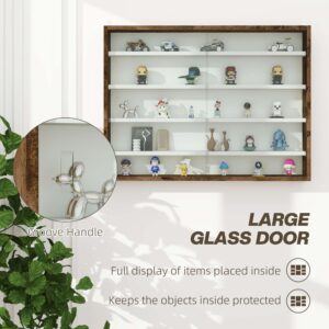 Homcom 5-Tier Wall Display Shelf Unit