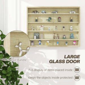 Homcom 5-Tier Wall Display Shelf Unit