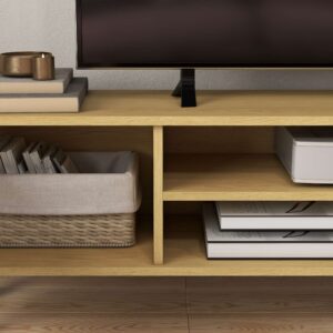 Homcom TV Unit Cabinet Oak