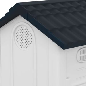 PawHut Dog Kennel for Outside Grey